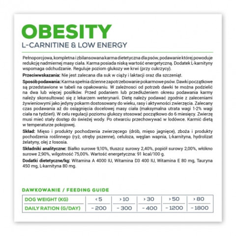 VET EXPERT Veterinary Diet Obesity Dog - Nassfutter für Hunde - 400g - Fotogalerie 2