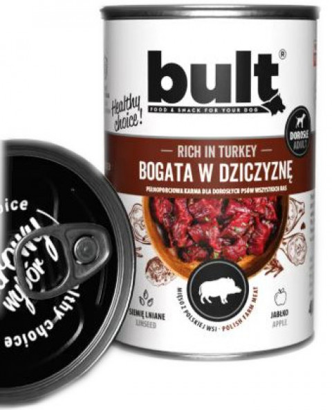 BULT Rich in game - Nassfutter für Hunde - 24x800 g - Fotogalerie 4