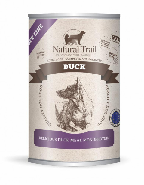 NATURAL TRAIL Duck Soft Line - Nassfutter für Hunde - 400g - Fotogalerie 1