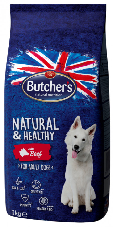 Butcher's Pet Care Natural&Healthy 15 kg Adult Rind - Fotogalerie 2