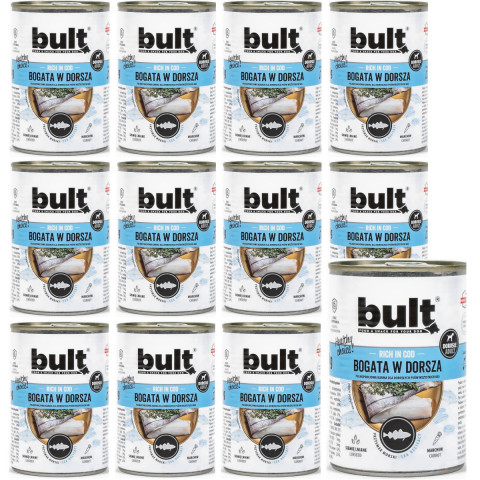 BULT Rich in cod - Nassfutter für Hunde - 12x800 g - Fotogalerie 1