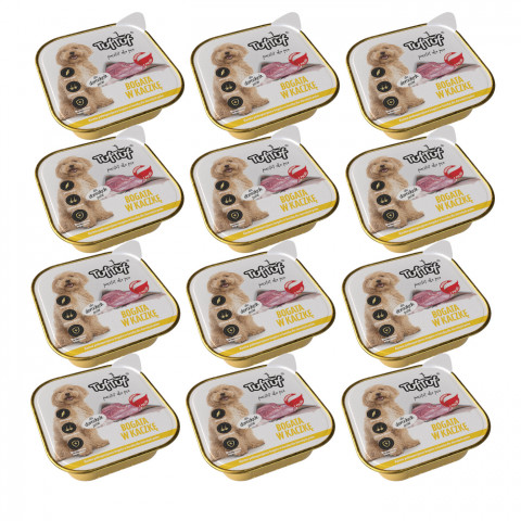 TUF TUF Alupak Entenpastete - Nassfutter für Hunde - 12x300g - Fotogalerie 1