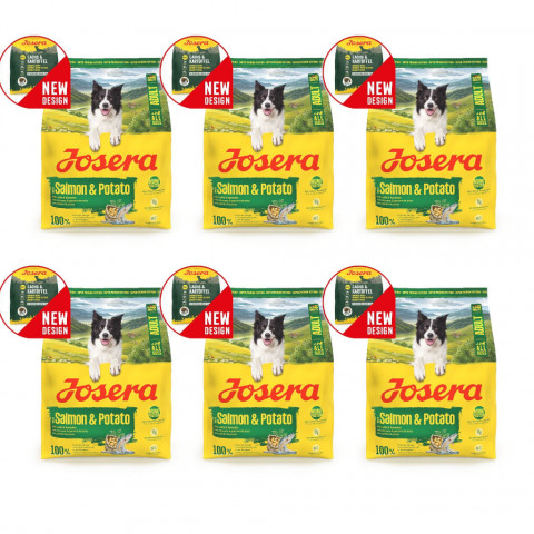 JOSERA Salmon & Potato - Trockenfutter für Hunde - 6x900g - Fotogalerie 1