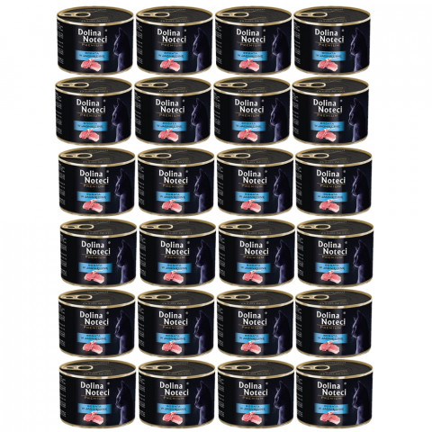 DOLINA NOTECI Premium reich an Lammfleisch - Nassfutter für Katzen - 24x185g - Fotogalerie 1