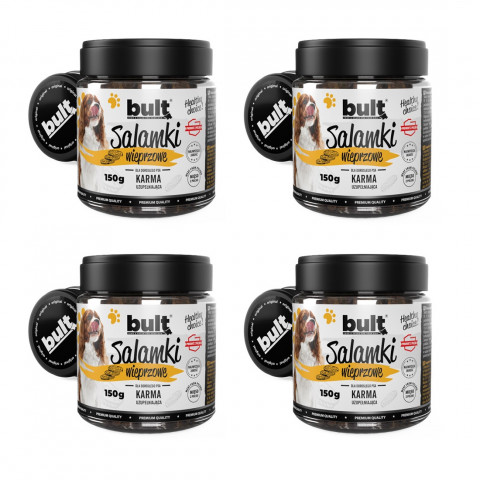 BULT Pork salametti - leckerli für hunde - 4x150g - Fotogalerie 1