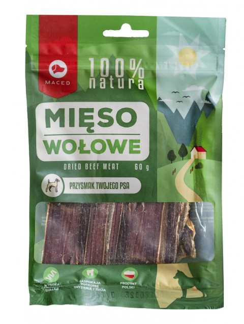 MACED 100% Natur Rindfleisch 60 G - Fotogalerie 1