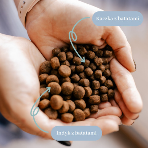 PERRO Duck with sweet potatoes Small breeds - trockenfutter für Hunde - 1kg - Fotogalerie 2
