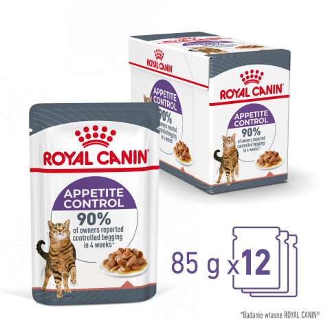ROYAL CANIN Appetit Control Stücke in Sauce - Nassfutter für Katzen - 12 x 85g - Fotogalerie 13
