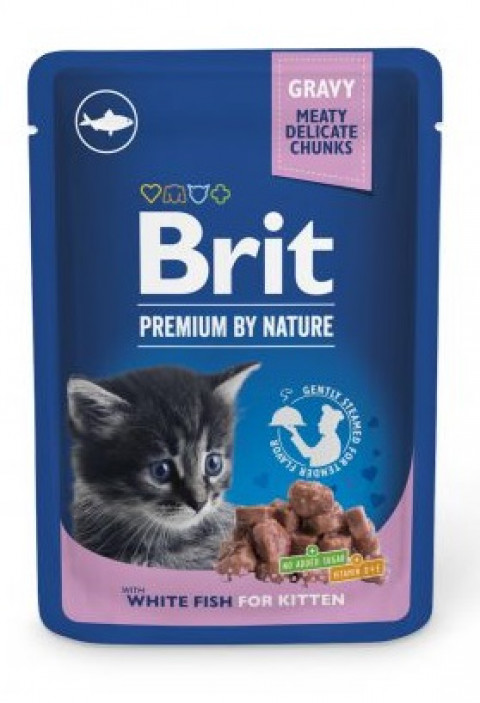 BRIT Premium by Nature Kitten White fish - Nassfutter für Katzen - 100 g - Fotogalerie 1