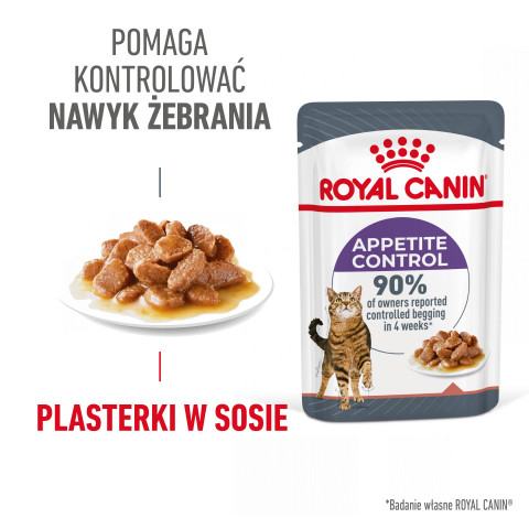 ROYAL CANIN Appetit Control Stücke in Sauce - Nassfutter für Katzen - 12 x 85g - Fotogalerie 10