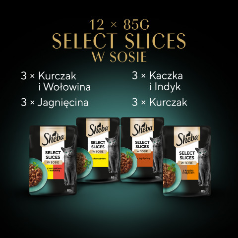 Sheba Selection in Sauce Juicy Flavours 12 x 85 g - Fotogalerie 7