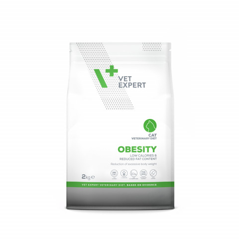 VET EXPERT Veterinary Diet Obesity Cat - Trockenfutter für Katzen - 2 kg - Fotogalerie 4