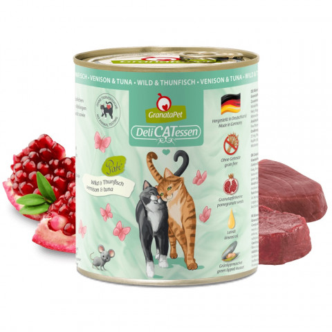 GRANATAPET DeliCATessen Game and tuna - nassfutter für Katzen - 800g - Fotogalerie 2