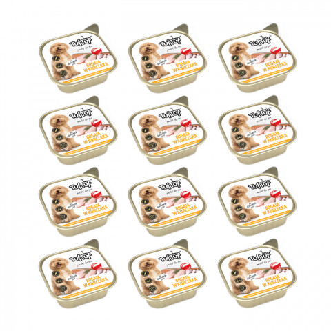 TUF TUF Alupak Geflügelpastete - Nassfutter für Hunde - 12x300g - Fotogalerie 1
