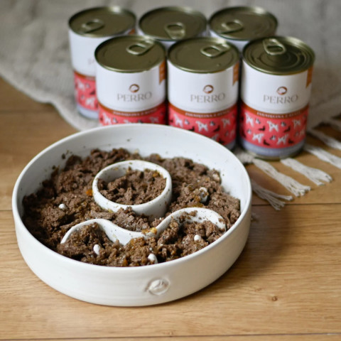 PERRO Lamm mit Kürbis - Nassfutter für Hunde - 400g - Fotogalerie 3