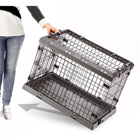 FERPLAST Superior 105 - Hundekäfig - 107 x 77 x 73,5 cm - Fotogalerie 2