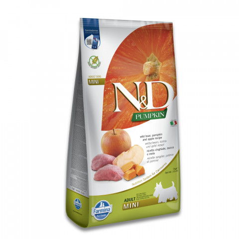 FARMINA N&D Pumpkin Adult Mini Boar&Apple - Trockenfutter für Hunde - 7 kg - Fotogalerie 8