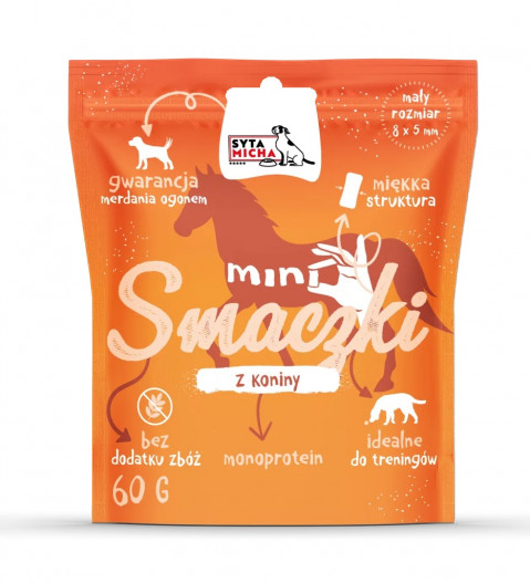 SYTA MICHA Mini horsemeat treats - leckerli für hunde - 60g - Fotogalerie 1