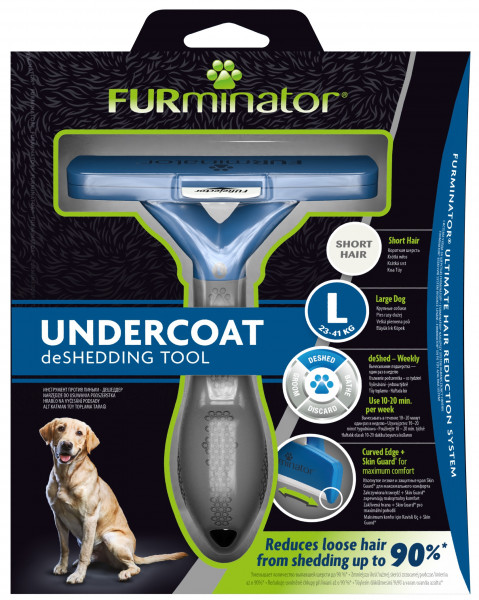 FURminator - Haarschneider für kurzhaarige Hunde - L - Fotogalerie 2