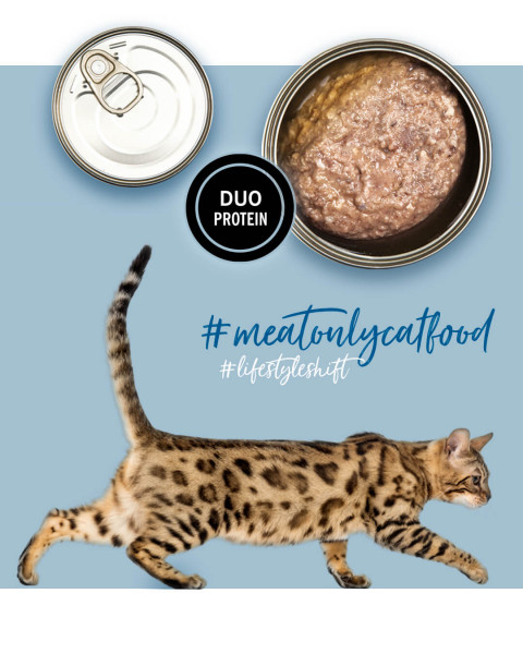 3COTY Turkey with chicken - nassfutter für Katzen - 24x80g - Fotogalerie 7