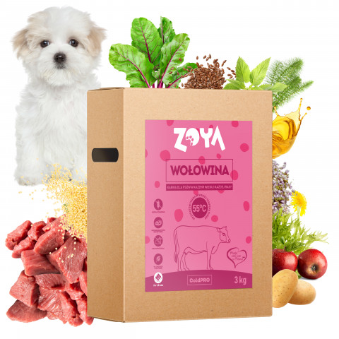 ZOYA ColdPRO Beef - trockenfutter für Hunde - 3kg - Fotogalerie 2