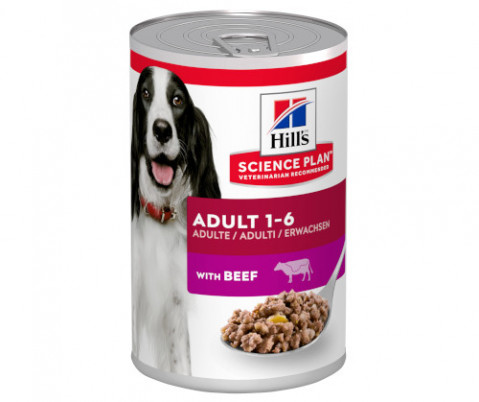 HILL'S Science Plan Canine Adult Beef - Nassfutter für Hunde - 370 g - Fotogalerie 1