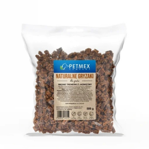 PETMEX Fleischtrainingssnacks aus Lamm – Leckerli für Hunde – 500g - Fotogalerie 1