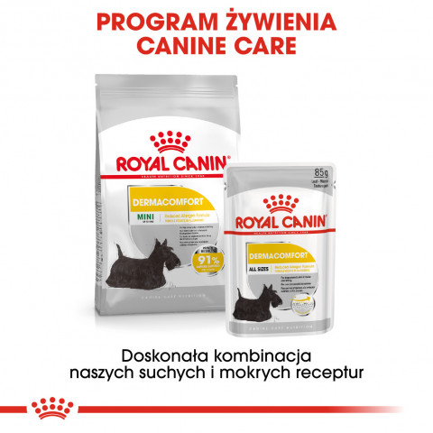 Royal Canin Mini Dermacomfort 3 kg Adult Rind, Gemüse - Fotogalerie 7