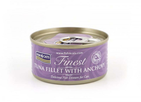 FISH4CATS Finest Filet GESCHMACKSMIX – Nassfutter für Katzen 6x70g - Fotogalerie 13