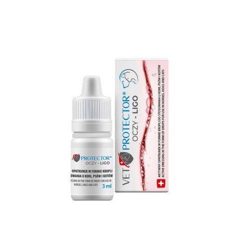 JM SANTE Vet Protector Ligo - augentropfen für hunde und katzen – 3 ml - Fotogalerie 1