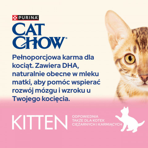 Purina Cat Chow Kitten Katzen-Trockenfutter Kätzchen Huhn 1,5 kg - Fotogalerie 5