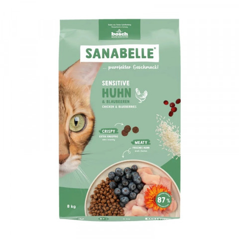 BOSCH Sanabelle Sensitive Chicken- trockenfutter für Katzen - 8kg - Fotogalerie 1