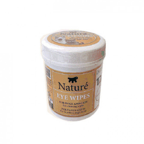 FERPLAST NATURÉ EYE WIPES – Augenpflegetücher für Katzen und Hunde – 120 Stk. - Fotogalerie 1