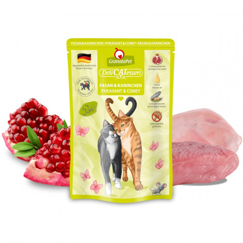 GRANATAPET DeliCATessen Pheasant and coney - nassfutter für Katzen - 85g - Fotogalerie 2
