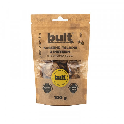 BULT Dried turkey slices - leckerli für hunde - 100g - Fotogalerie 1