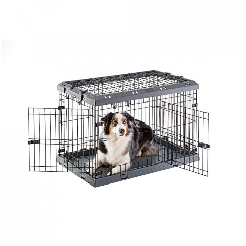 FERPLAST Superior 90 - Hundekäfig - 92 x 58,5 x 62,5 cm - Fotogalerie 7