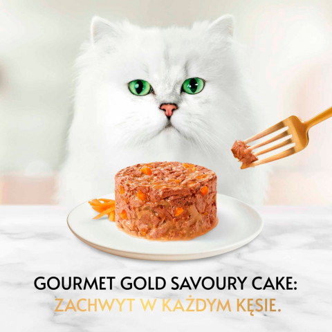 PURINA Gourmet Gold Savoury cake - nassfutter für Katzen - 48x85g - Fotogalerie 3