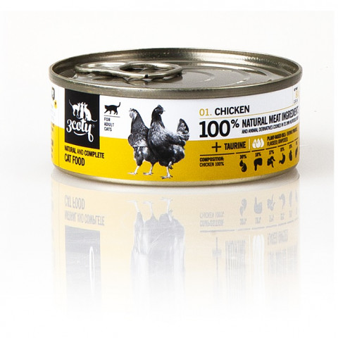 3COTY Chicken - nassfutter für Katzen - 80g - Fotogalerie 1