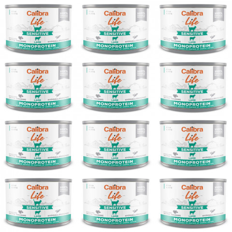CALIBRA Cat Life Sensitive Lamb - Nassfutter für Katzen - 12x200g - Fotogalerie 1