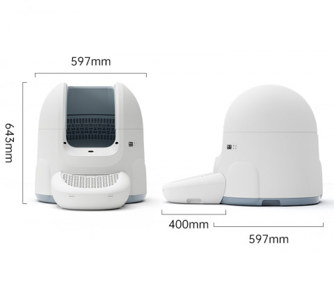 SPONGE Pet Litter Box - selbstreinigende katzentoilette - Fotogalerie 3