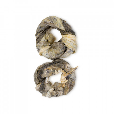 UNISZKI Kabeljauhaut-Ring - Hundesnack - 2 Stk. - Fotogalerie 2