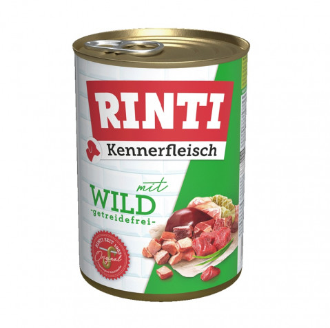 RINTI Kennerfleisch Venison - Nassfutter für Hunde - 400g - Fotogalerie 1