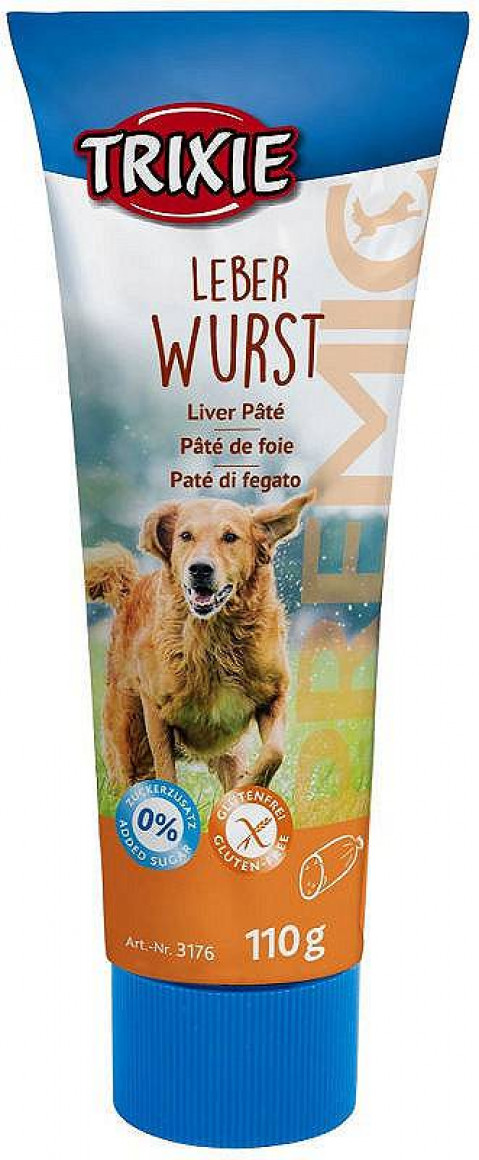TRIXIE Leber Wurst - Pastete für Hunde - 110 g - Fotogalerie 1