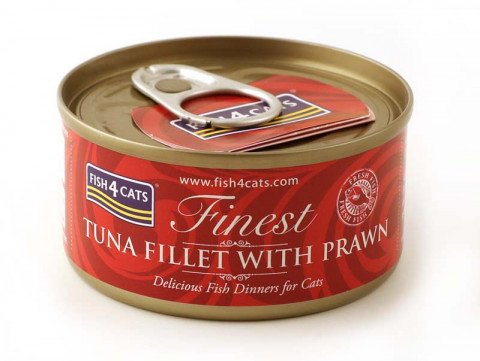FISH4CATS Finest Filet GESCHMACKSMIX – Nassfutter für Katzen 6x70g - Fotogalerie 8