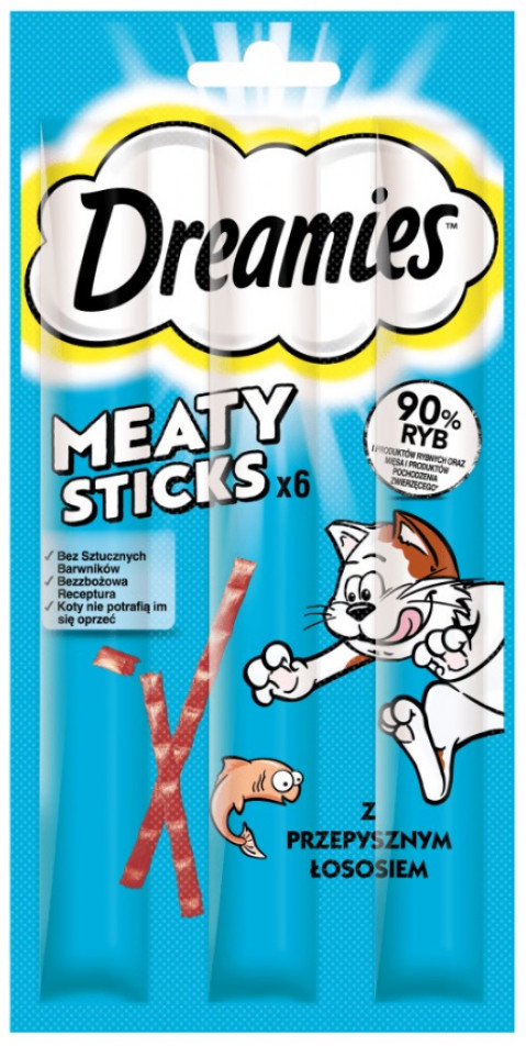 DREAMIES Meaty Sticks Salmon - Katze behandeln - 30 g - Fotogalerie 1