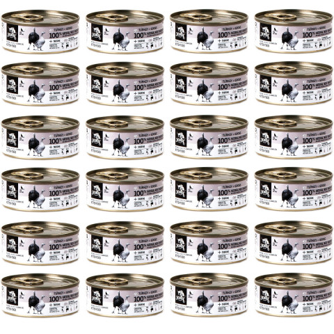 3COTY Turkey with goose For kittens - nassfutter für Katzen - 24x80g - Fotogalerie 1