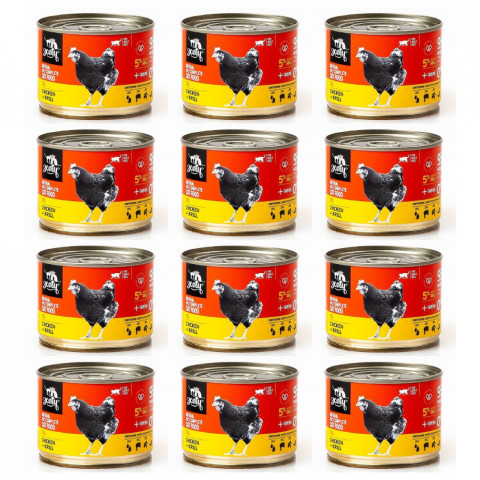 3COTY 15. Chicken and krill - nassfutter für Katzen - 12x180g - Fotogalerie 1