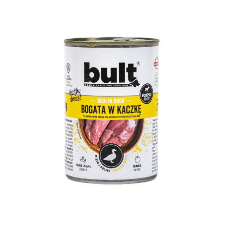 BULT Rich in duck - Nassfutter für Hunde - 6x400g - Fotogalerie 3