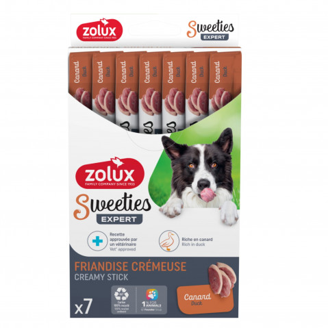 ZOLUX Sweeties with duck - leckerli für hunde - 7x14g - Fotogalerie 1