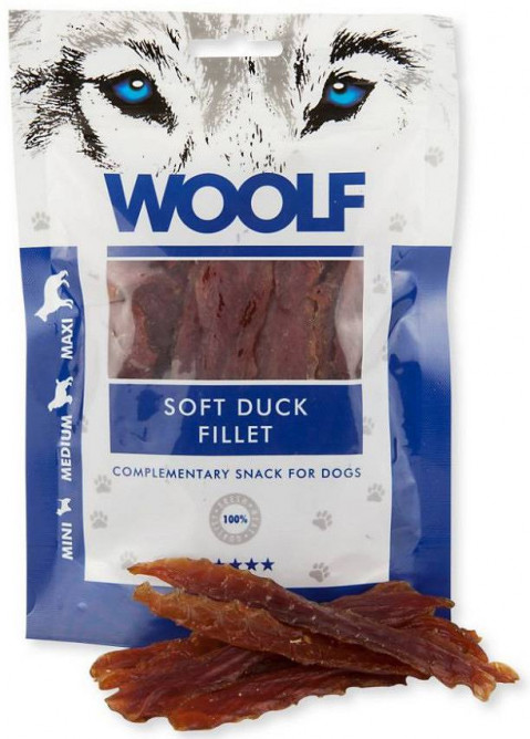 WOOLF Soft Entenfilet - Hundeleckerli - 100 g - Fotogalerie 1